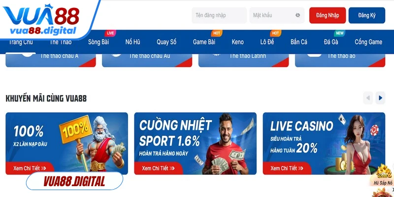 Nhận thưởng cực đã khi đăng ký Vua88 thành công 