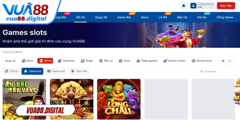 Nổ hũ Vua88 là nơi hội tụ tất cả những trải nghiệm slot đỉnh cao 
